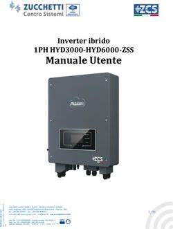 Manuale Utente 1PH HYD3000.